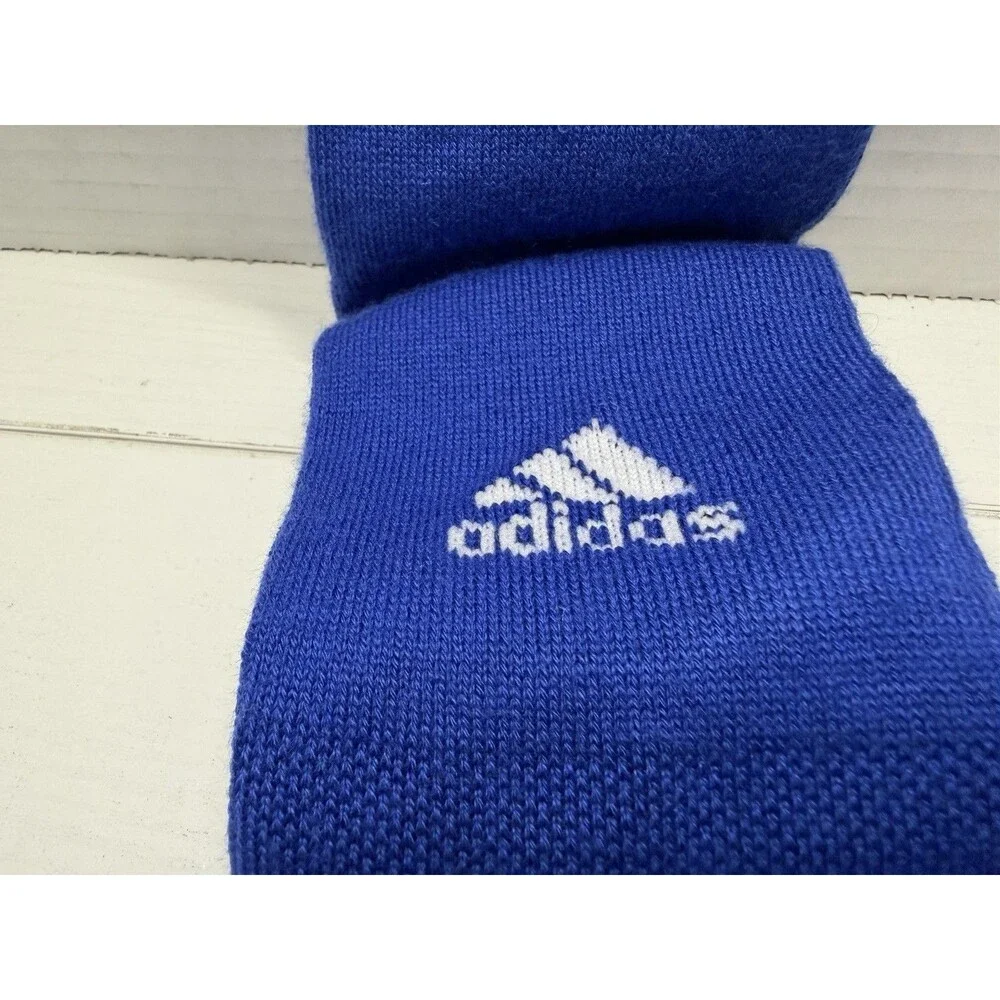 Adidas Baseball Socks Small Blue Over The Calf Mens Compression AEROREADY New